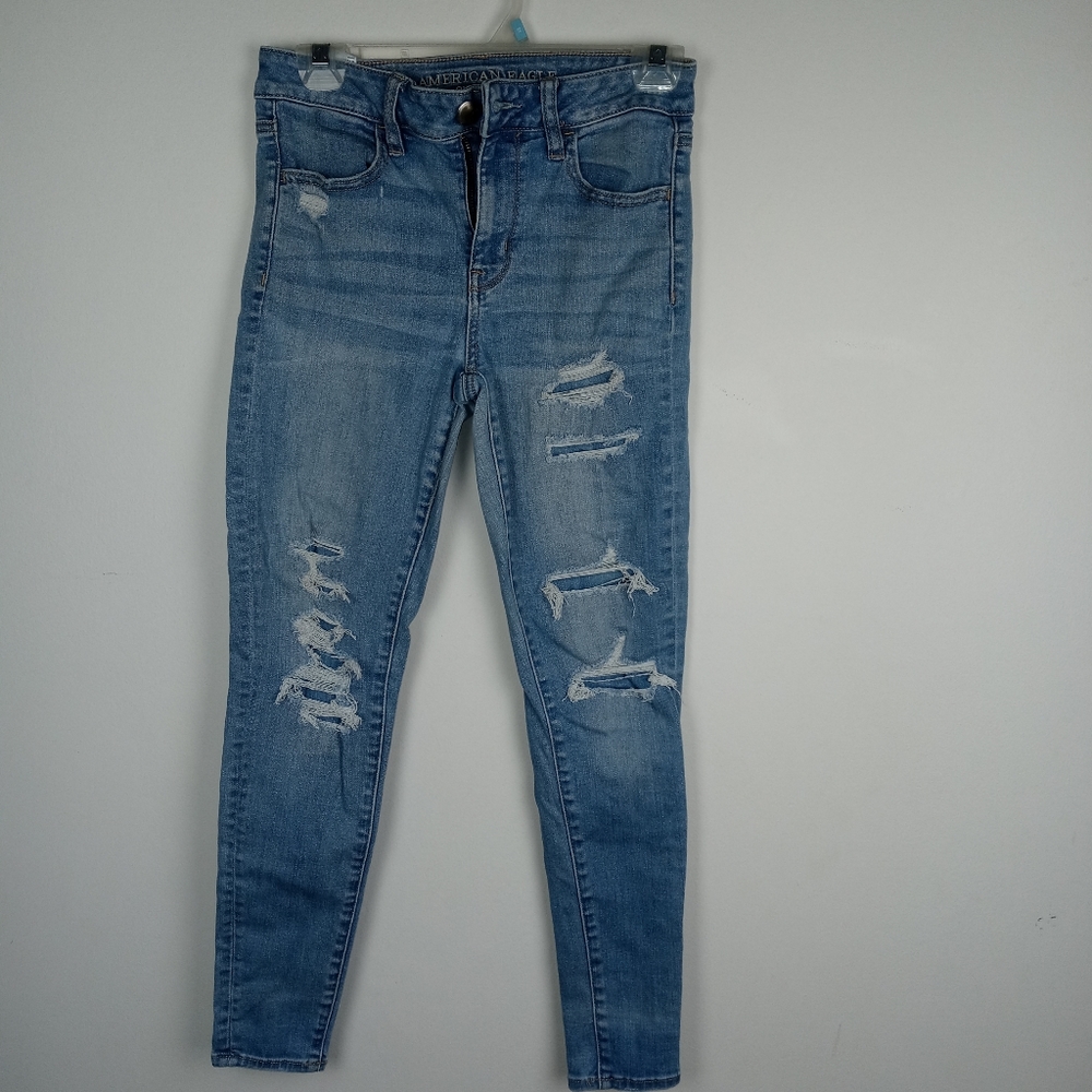 American Eagle Hi Rise Jegging Jeans Size 2
